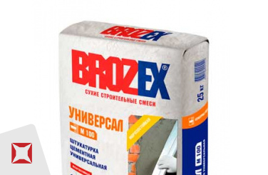 Штукатурка Brozex 25 кг для внутренней отделки