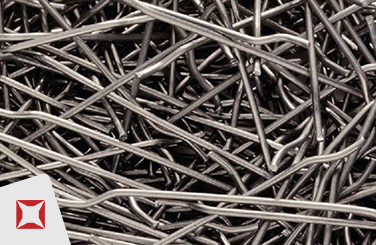Фибра стальная волновая сталь 20 1.3х50 мм ТУ 1211-205-46854090-2005