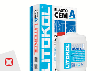 Гидроизоляционная смесь Elastocem 24 кг эластичная