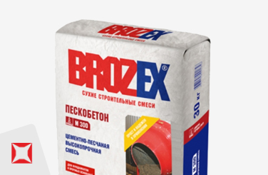 Пескобетон Brozex 30 кг для пола