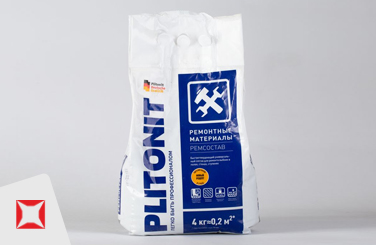 Ремонтная смесь Plitonit 4 кг для бетона быстротвердеющая
