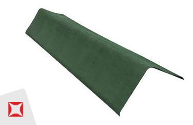 Щипцовый профиль зеленый 1000х200 мм Ондулин