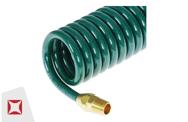 Шланг спиральный 0,25 Jonnesway JAZ-7214E Ф 5x8 мм (зеленый)