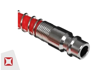 Шланг спиральный быстросъемный Matrix 57004 Ф 6x8 мм (красный)